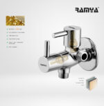 Flora 2 In 1 Angle Valve - By Ramya Sanitary Ware - Image 2