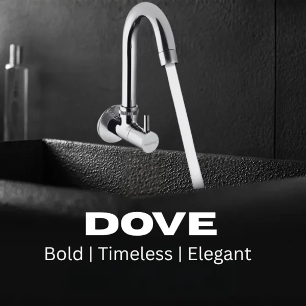 Dove Sink Cock Taps - By Ramya Sanitaryware.
