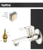 Cube Long Body Tap - By Ramya Sanitaryware - Image 2