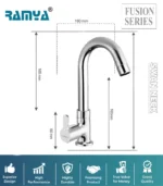 Fusion Swan Neck Taps -  By Ramya Sanitaryware. - Image 2