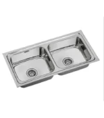 Ramya Max Double Bowl Kitchen Sink -  18 X 16 X 8"