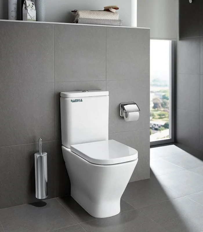 Slim Flush Tank Slim Centre Push Flush Tank - By Ramya Sanitaryware. - Image 1