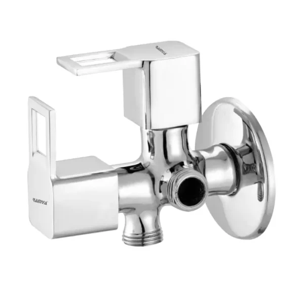 Cube 2 Way Angle Cock Tap - By Ramya Sanitaryware