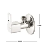 Cube Angle Cock Tap - By Ramya Sanitaryware - Image 2