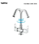 Cube Center Hole Mixer Tap - By Ramya Sanitaryware - Image 3
