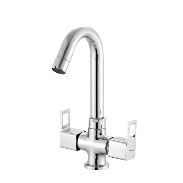 Cube Center Hole Mixer Tap - By Ramya Sanitaryware