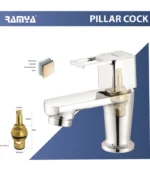 Cube Piller Cock Tap - By Ramya Sanitaryware - Image 2