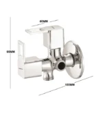 Cube 2 Way Angle Cock Tap - By Ramya Sanitaryware - Image 2