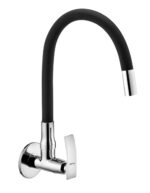 Leaf Flexible Sink Cock Black