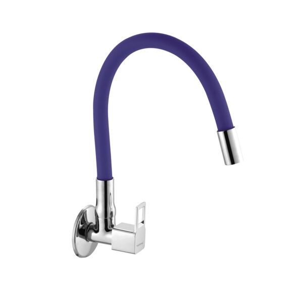 Cube Flexible Sink Cock Blue