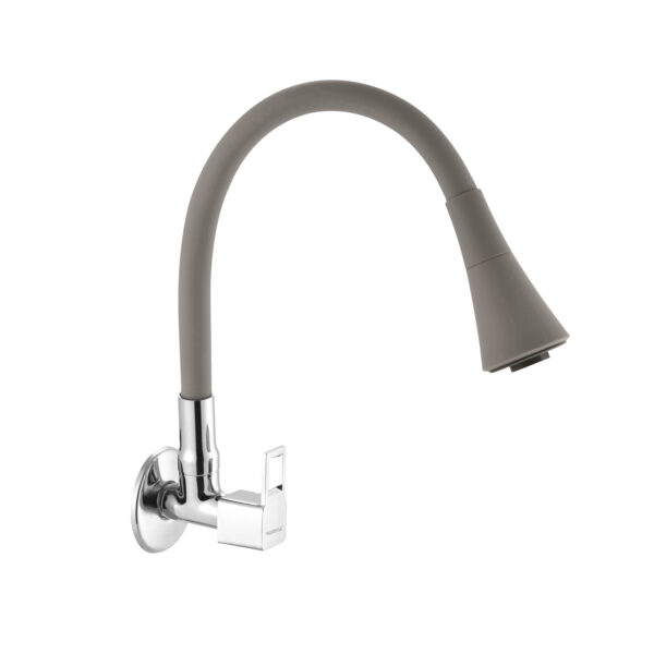 Cube Smart Flexible Sink Cock Grey