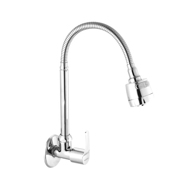 Spark Flexible Sink Cock Silver