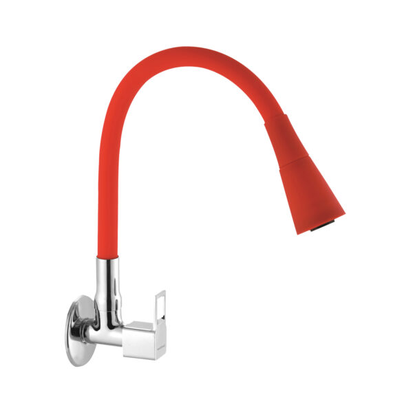 Cube Smart Flexible Sink Cock Red