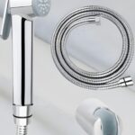 Ramya Star R02 Health Faucet Set With 1 METER SS TUBE Wall Hook Health  Faucet (Wall Mount Installation Type)