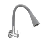 Ramya Smart Flexible Sink Tap Grey (With 360 Degree Flexible Silicon Hose & Dual Flow Pattern) Cold Water Tap Pillar Tap Faucet
