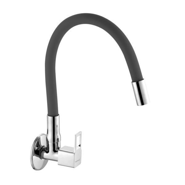 Cube Flexible Sink Cock Grey