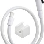 Ramya Reva Health Faucet With 1 MTR SS Tube Wall Hook Health Faucet