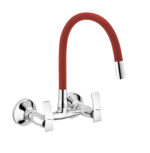 Leaf Flexible Sink Mixer Red