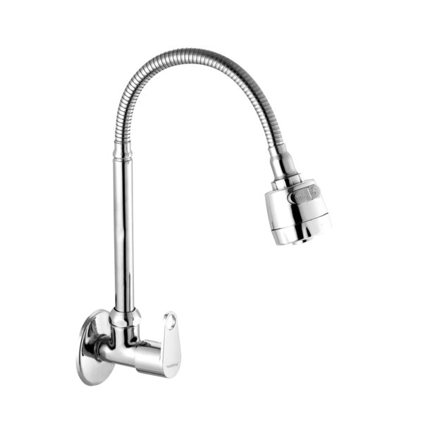 Rambo Flexible Sink Cock Silver