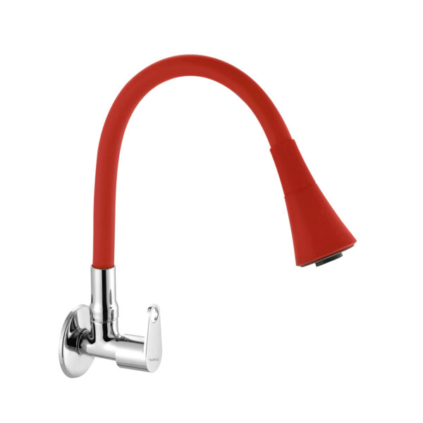Rambo Smart Flexible Sink Cock Red