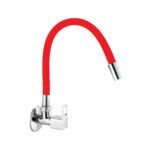 Cube Flexible Sink Cock Red