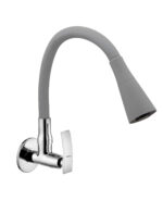 Leaf Smart Flexible Sink Cock Grey