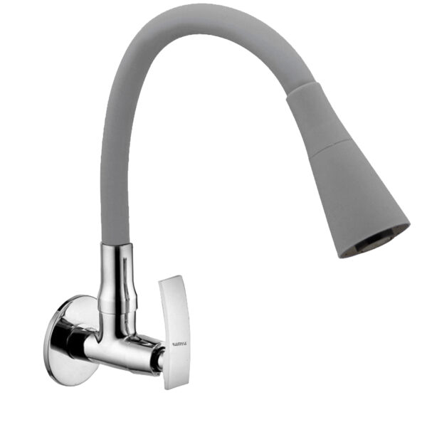 Leaf Smart Flexible Sink Cock Grey