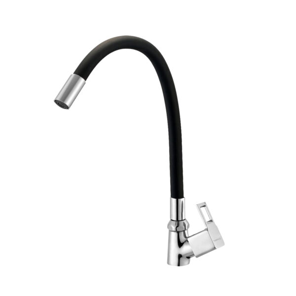 Cube Flexible Swan Neck Black