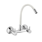 Dove Flexible Sink Mixer White