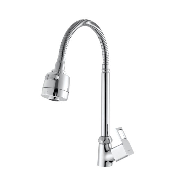 Cube Flexible Swan Neck Silver