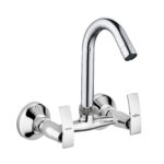 Ramya Leaf Sink Mixer Tap For Bathroom and Kitchen Chrome Finish Kitchen Mixer Faucet