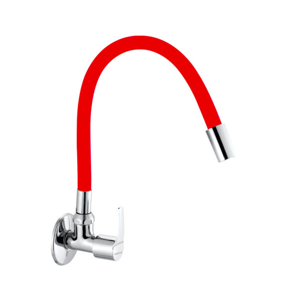 Spark Flexible Sink Cock Red
