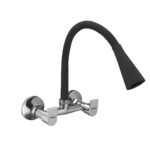 Ramya METRO Smart Flexible Sink Mixer Black With Flexible Swivel Spout 360 Degree Hot & Cold Water Mixer Kitchen Mixer Faucet