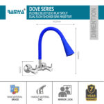 Dove Smart Flexible Sink Mixer Blue - Image 2