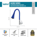 Rambo Smart Flexible Swan Neck Blue - Image 3