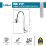 Spark Flexible Swan Neck Silver - Image 3