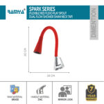 Spark Smart Flexible Swan Neck Red - Image 3