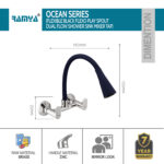 Ocean Smart Flexible Sink Mixer Black - Image 2