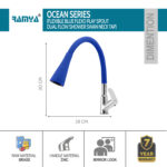 Ocean Smart Flexible Swan Neck Blue - Image 2