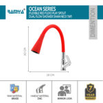 Ocean Smart Flexible Swan Neck Red - Image 2