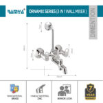 Ornamix 3in1 Wall Mixer - Image 2