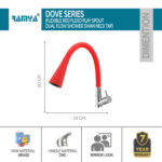 Dove Smart Flexible Swan Neck Red - Image 2