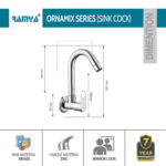 Ornamix Sink Cock - Image 2