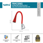 Prime Smart Flexible Swan neck Red - Image 2