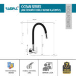 Ocean Flexible Sink Cock White - Image 2