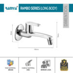 Rambo Long Body Brass - Image 3