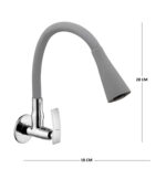 Leaf Smart Flexible Sink Cock Grey - Image 2