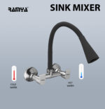 Metro Smart Flexible Sink Mixer Black - Image 2
