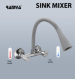 Metro Smart Flexible Sink Mixer Grey - Image 6