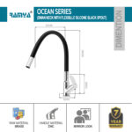 Ocean Flexible Swan Neck black - Image 2